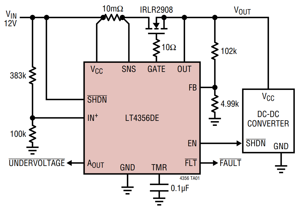 LT4356IMS-1#TRPBF